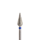 Fresa/Broca de diamante, forma de gota azul 5.0